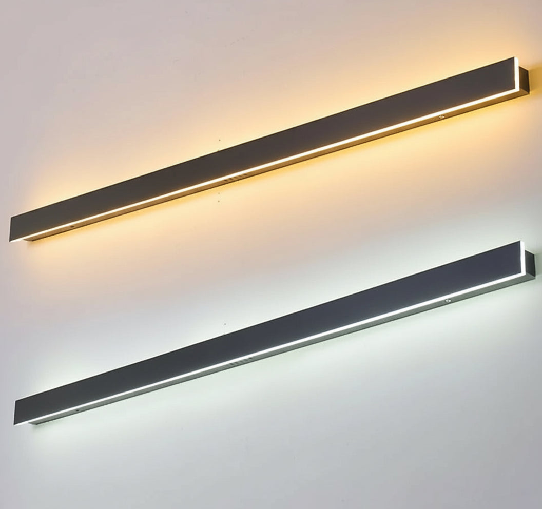 Two modern wall lights