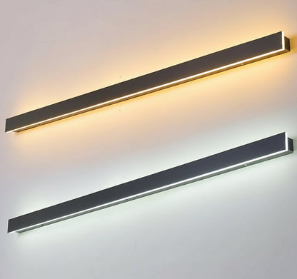 Two modern wall lights